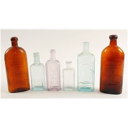 Medicine Bottles /   6 Pieces  (78821)