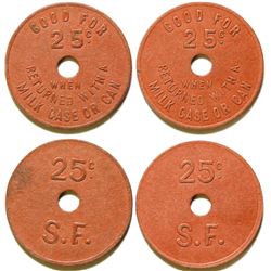 Milk Case Tokens  (78003)