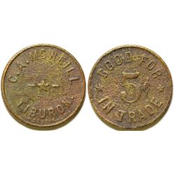 C. A. McNeil Token  (76450)