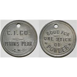 CF Co, Perins Peak, CO Token  (87132)