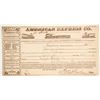 Image 1 : Bank Note Shipping Receipt, 1854  (88844)