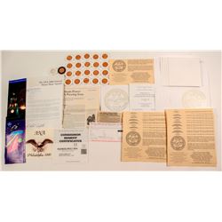 First Steam Press Commemoratives  (88803)