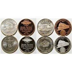 Nevada Northern Railroad Medals  (87314)