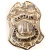 Image 1 : Hagginwood, CA Fire Captain Badge  (88333)