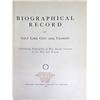 Image 1 : Biographical Record of Salt Lake City & Vicinity  (85878)