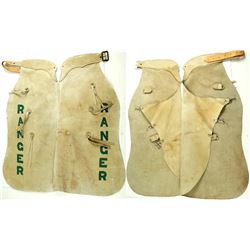 Chaps, (Ranger made of Buckskin)  (86818)