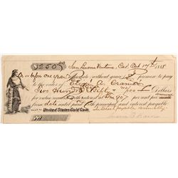 Early San Buena, CA Check  (88303)