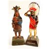 Image 1 : Metal Small Cigar Store Indians  (87425)