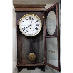 Large antique wall clock  (61169)