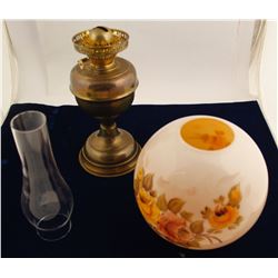 Antique Oil Lamp  (78106)