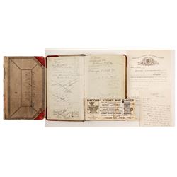 Hjul Daybook 1920-1924, Eureka, Nevada  (99642)