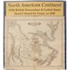 Image 1 : North American Continent Map by Lizars  (63108)