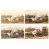 Image 1 : Buildings on Fire Postcards (4 count)  (52804)