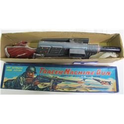 Toy Machine Gun in Original Box  (88517)