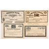 Image 1 : Four California Banking Stock Certificates  (86160)