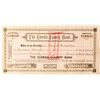 Image 1 : Two Banking Stock Certificates Eureka County Bank Stock Certificate, 1888 to Prominent Reno Banker  
