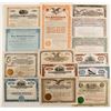 Image 1 : 13 Misc stocks & 1 gold bond  (87212)