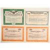 Image 1 : Stock Certs. (4)  (86829)