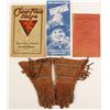 Image 1 : Boy Scouts Ephemera and Boys Leather Scout Gloves  (88335)