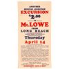 Image 1 : Mt. Lowe, CA Pacific Electric Train Broadside  (54329)