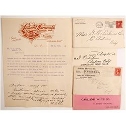 Whip and Harness Postal Covers   (88256)
