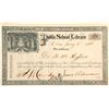 Image 1 : Public School Library Life Membership Paper  (60256)