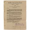 Image 1 : CHAIN-GANG labor letters from Miles City, Montana Police AFofL  (40876)