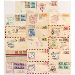 14 Western States First Flight Covers  (52004)