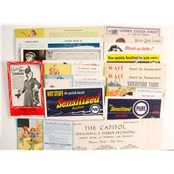 Advertising Ink Blotters  (88214)