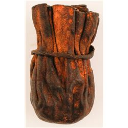 Old Rawhide or Leather Pouch  (76526)