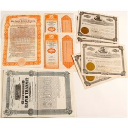 AZ Stock & Bond certificates   (83839)