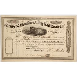 Denver & Boulder Valley Rail Road Co  (83775)