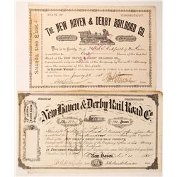 The New Haven & Derby RailRoad Co. (2)  (87022)