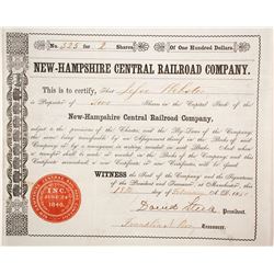 New Hampshire Central Railroad Co  (87023)