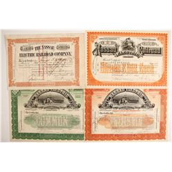 Nassau Electric Railroad Co stock (4)  (87013)