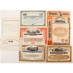 New York Rail Road ephemera  (88911)