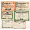 Image 1 : New York Railroad Stocks/Bonds (6)  (86961)