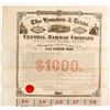 Image 1 : Houston & Texas Central RR Co.bond  (83743)