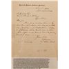 Image 1 : Montana Crow Agency Letter, 1892  (67043)