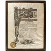 Image 2 : WWII U.S. Naval Academy Graduation Certificate and Commander's Promotion Papers  (75977)