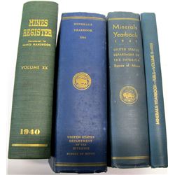 Mine and Mineral Handbooks (4)  (62121)