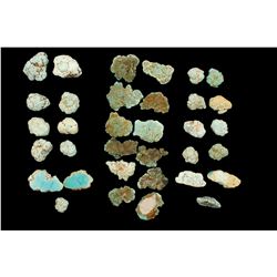 Five Lots of Zig Zag Turquoise  (61502)