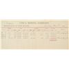 Image 1 : Utica Mining Co.  Gold Bullion Assay Document  (38278)