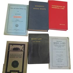Mining Law Books (6)  (86628)