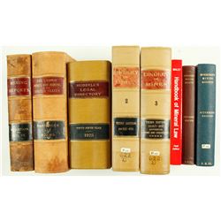 Mining Law Books (8)  (84809)