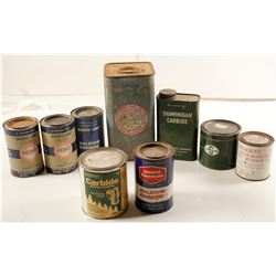 Carbide Tins (9)  (87346)