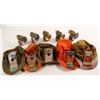 Image 1 : Miners Cloth Caps and Carbide Lamps (5)  (89308)