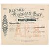 Image 1 : Alaska Rodman Bay Company Stock  (88069)