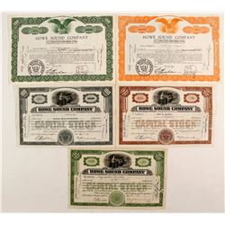 5 Howe Sound Co stock  (87253)