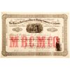 Image 1 : Mineral Bed Consolidated Mining Company of Arizona Stock Certificate  (60678)